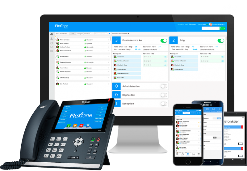 Gør din telefoniløsning mere funktionel med en Flexfone løsning