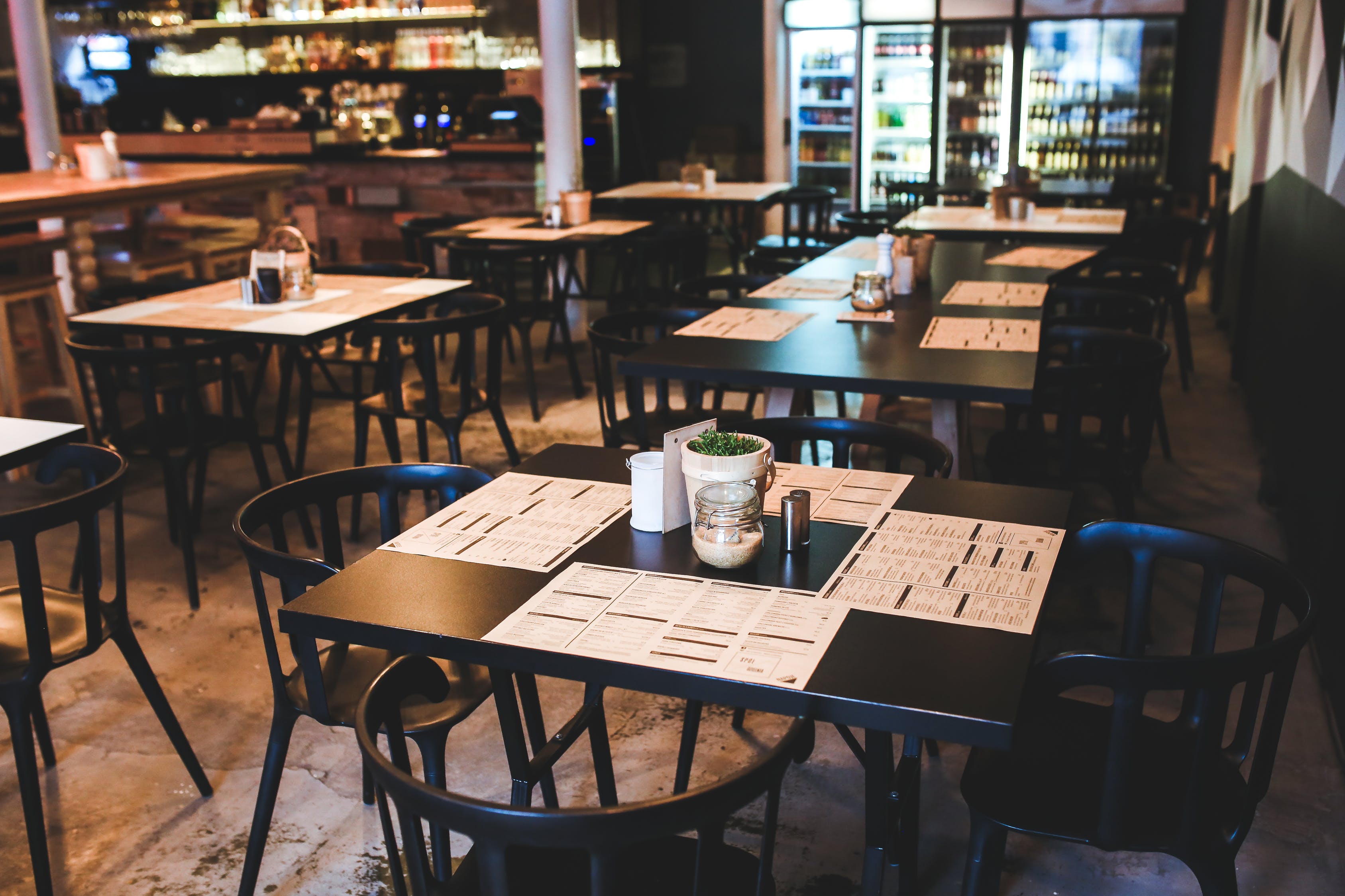 Indretning af café eller restaurant