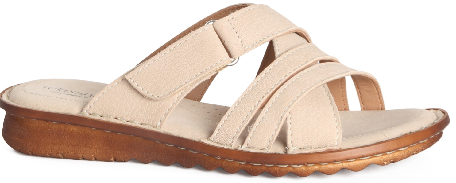 Find et par bløde, gode sandaler hos relaxshoe.dk